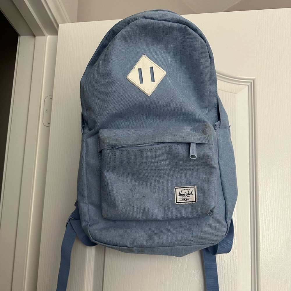 Light blue Herschel back pack